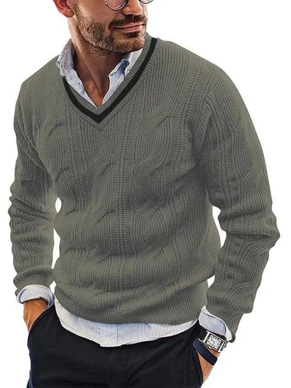 Stilla | Udsnit Slim Fit Herre Pullover Sweatshirt