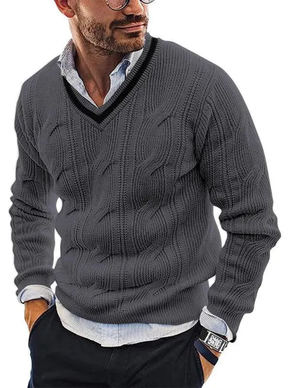 Stilla | Udsnit Slim Fit Herre Pullover Sweatshirt
