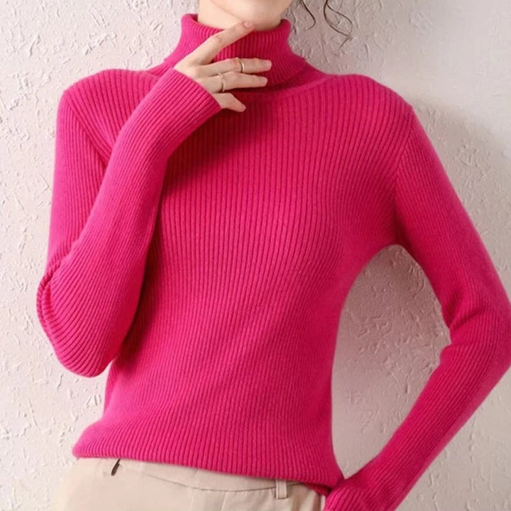 Stilla | Rullekravepullover i kaschmir til kvinder om efteråret og