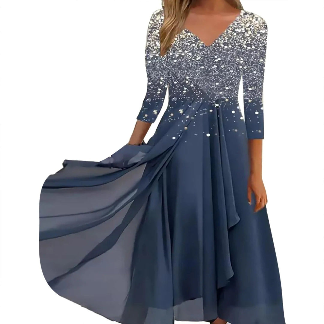 Stilla | Elegant Chiffon Kjole