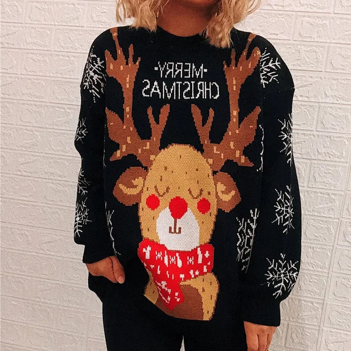 Stilla | Juletrøje Børn Med Rensdyrmotiver