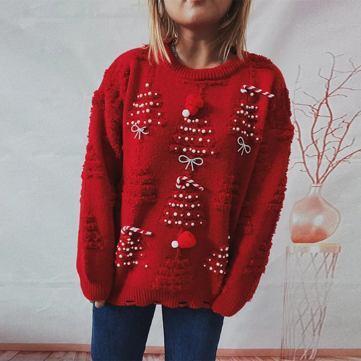 Stilla | Pullover til kvinder med sjove træmotiver