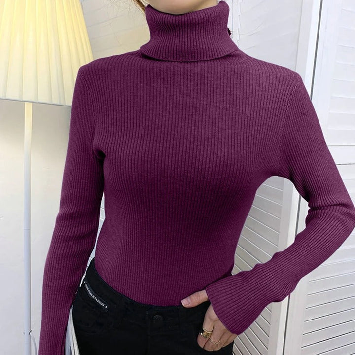 Stilla | Rullekravepullover i kaschmir til kvinder om efteråret og