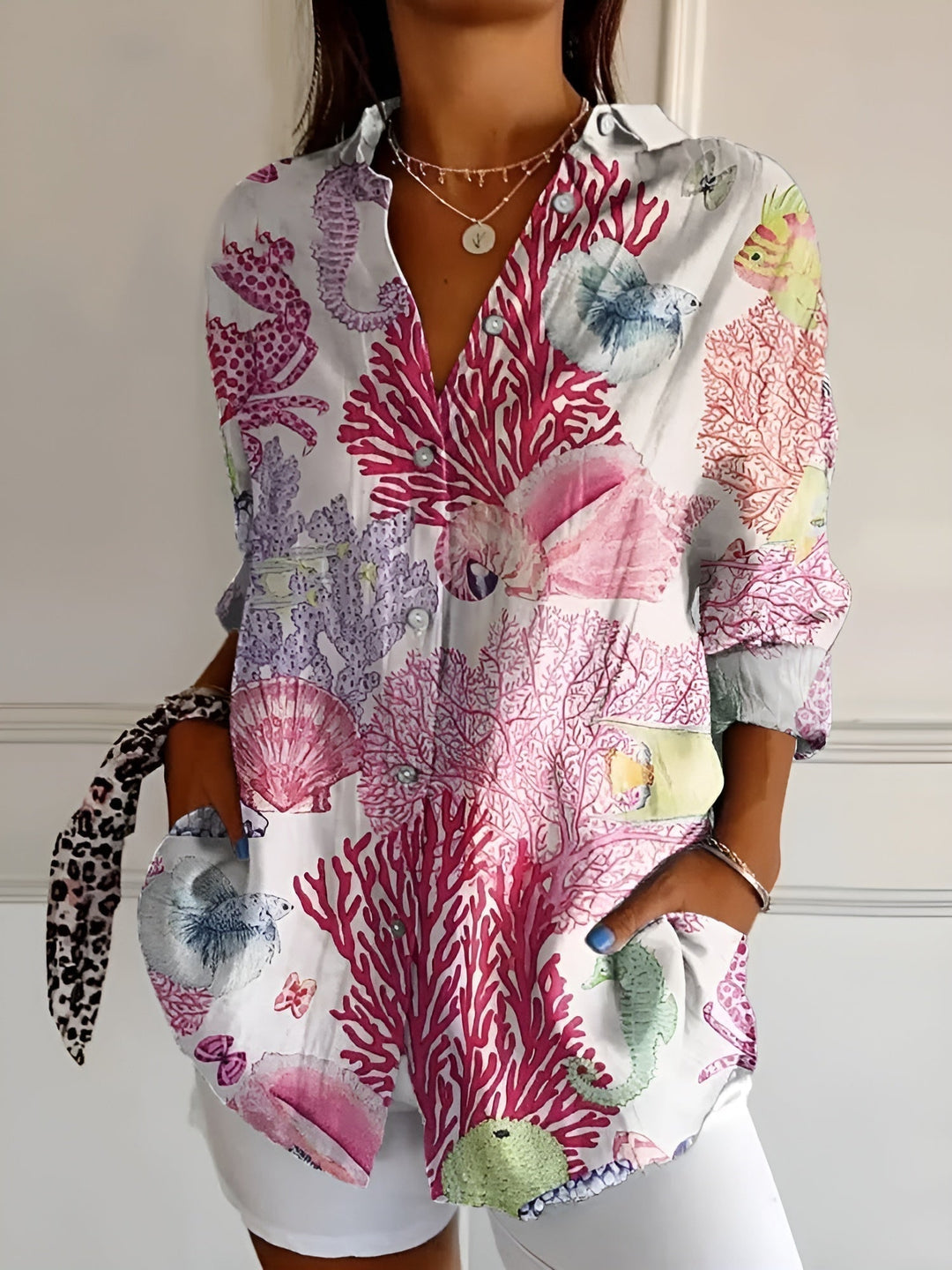 Stilla | Ubesværet Elegance Button up Skjorte