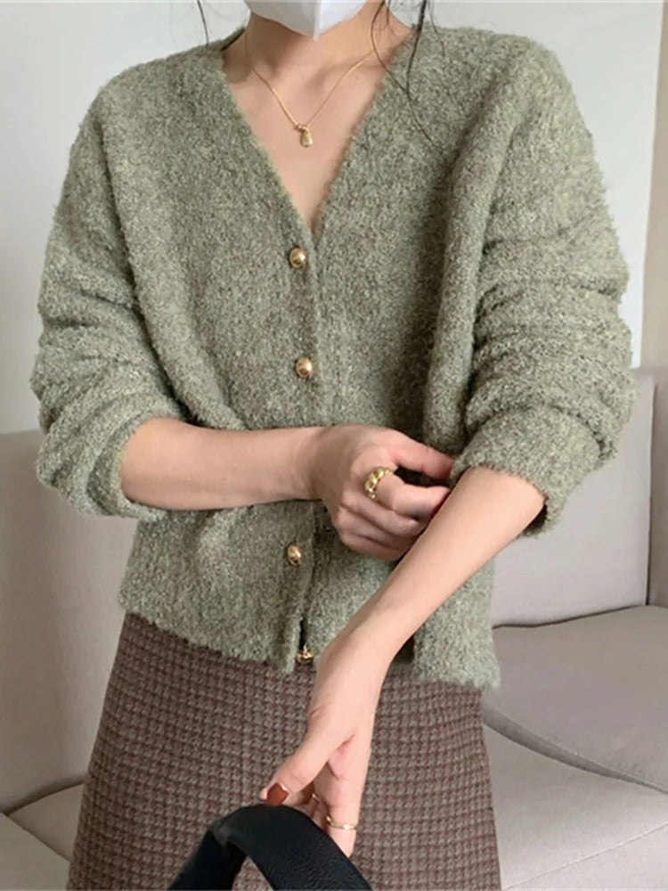 Stilla | Dame Kashmir Pullover V-udskæring