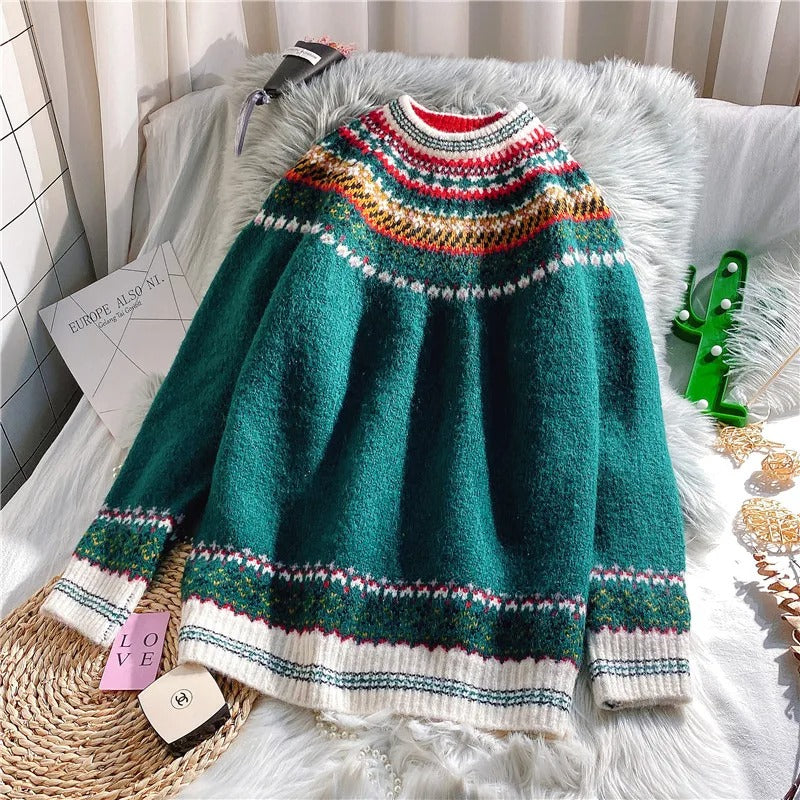 Stilla | Julepullover Damen med norsk tryk