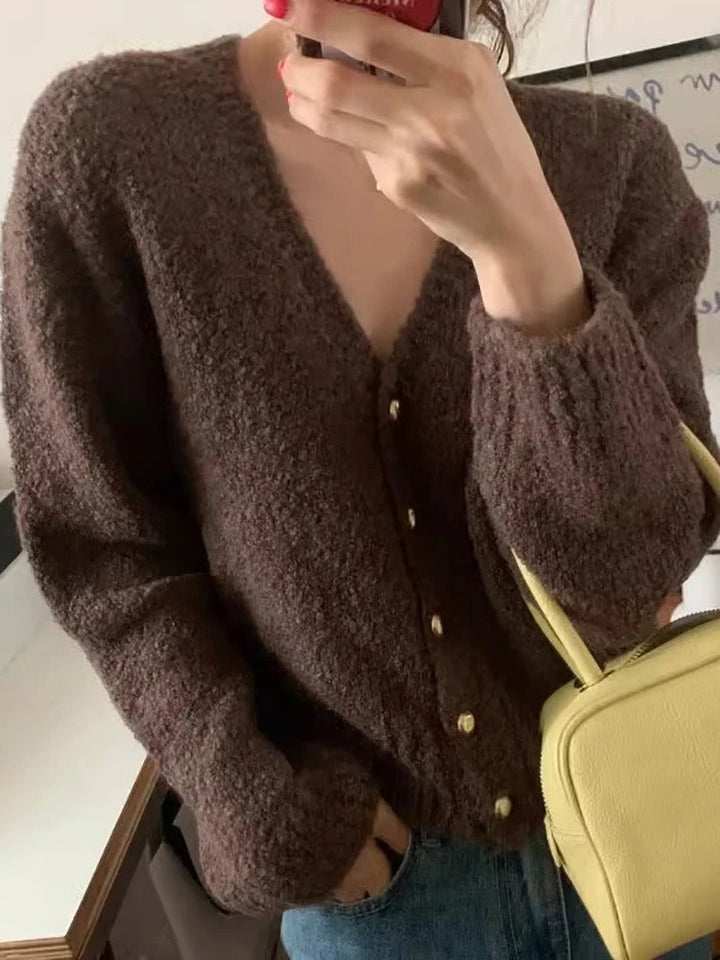 Stilla | Dame Kashmir Pullover V-udskæring