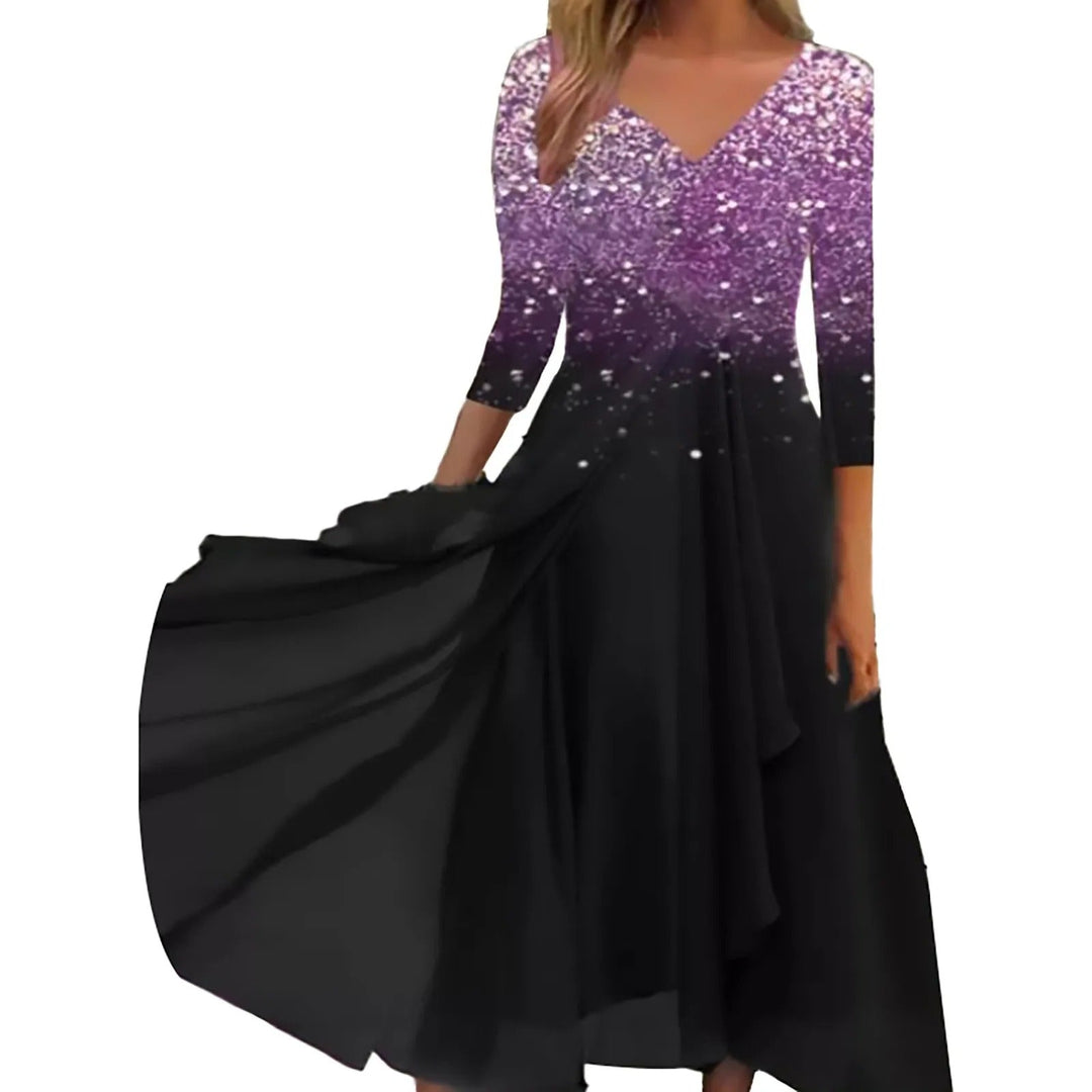 Stilla | Elegant Chiffon Kjole