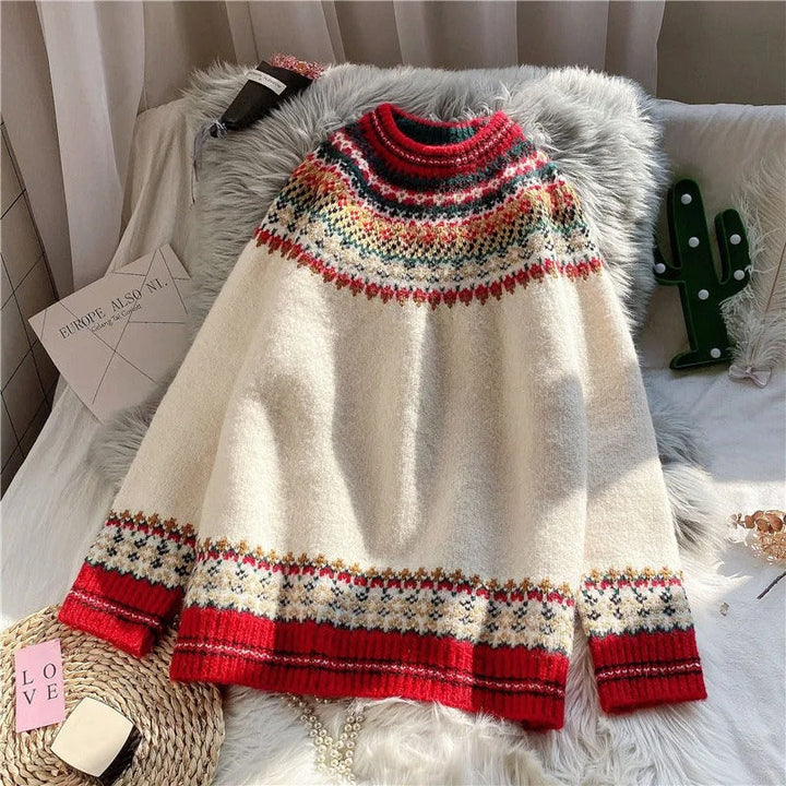 Stilla | Julepullover Damen med norsk tryk