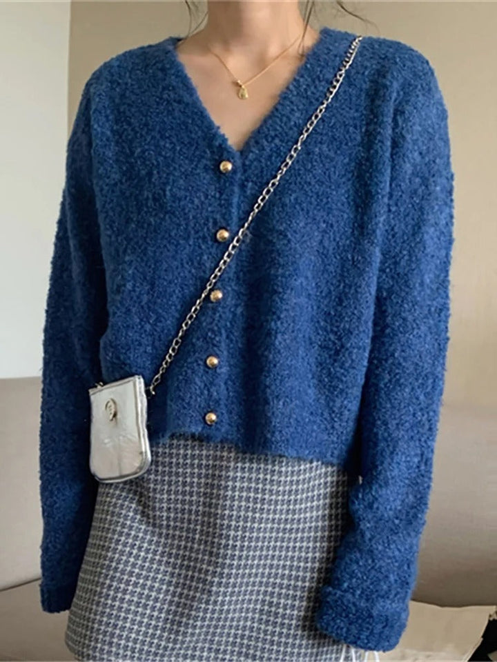 Stilla | Dame Kashmir Pullover V-udskæring