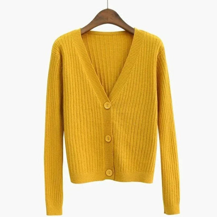 Stilla | Læderpullover til kvinder i rosa, orange og blå til den