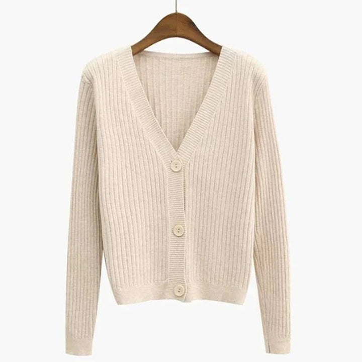 Stilla | Læderpullover til kvinder i rosa, orange og blå til den
