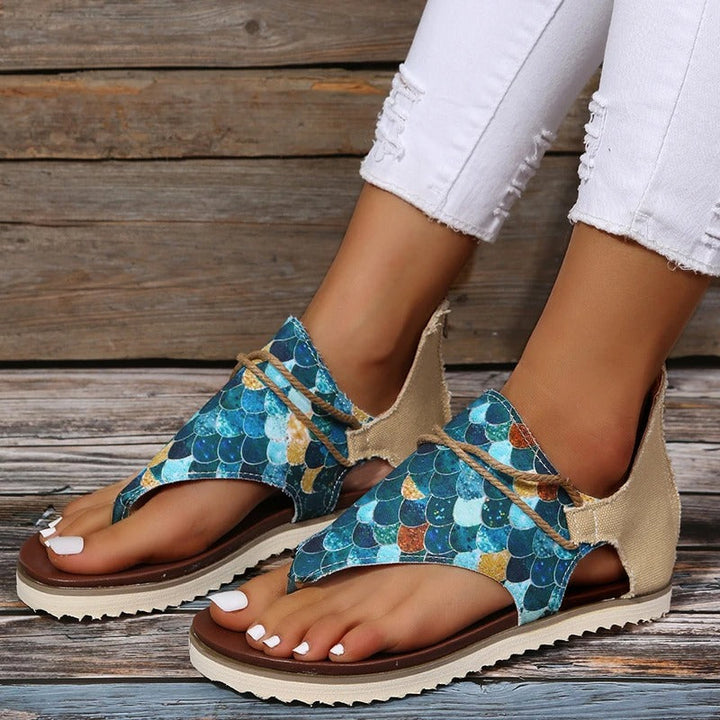 Stilla | Trykte Sandaler