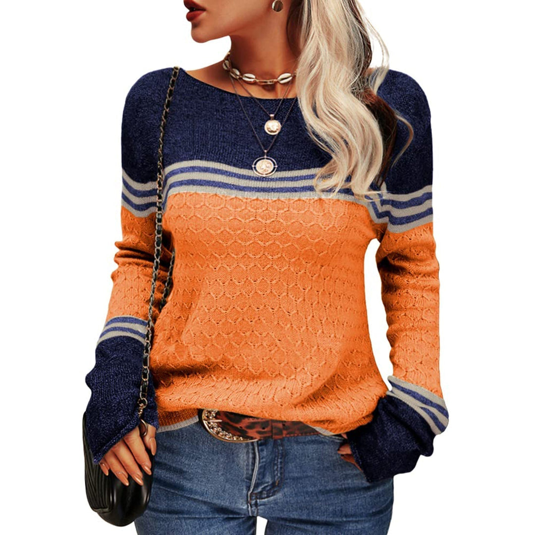 Stilla | Dame Pullover Stribet