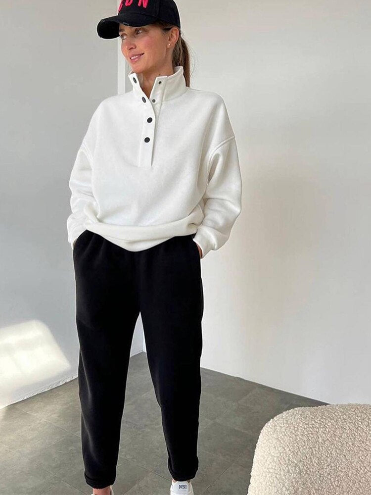 Stilla | Behagelig Overstørrelse Fleece Overall
