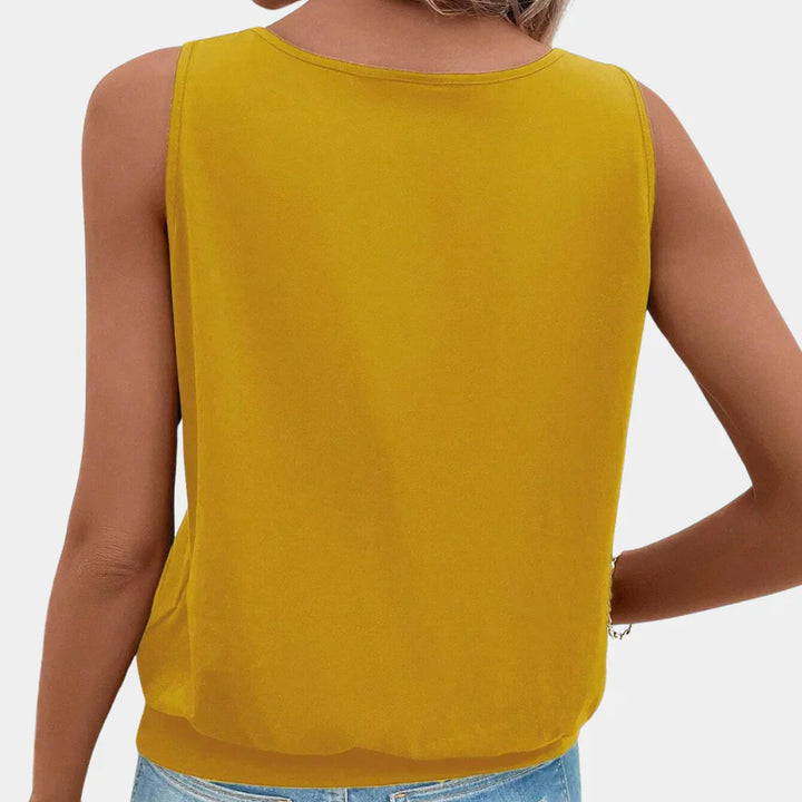 Stilla | Elegant ærmeløs damet-shirt