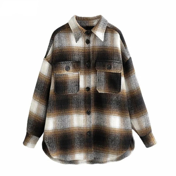 Stilla | Vintage Mid Coat til kvinder - Stilfuld og Afslappet