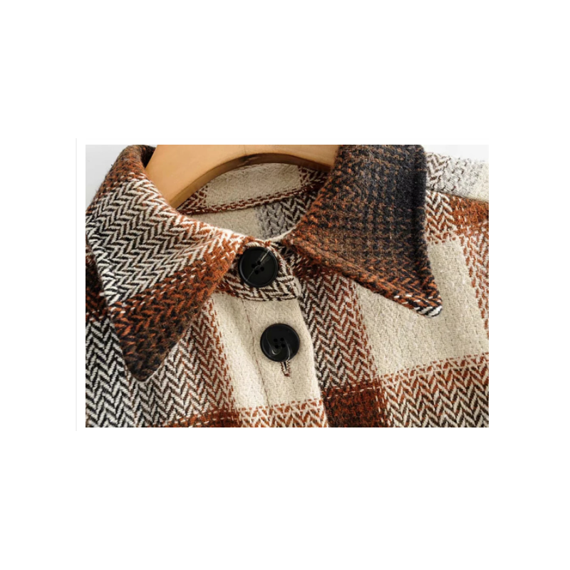 Stilla | Vintage Mid Coat til kvinder - Stilfuld og Afslappet