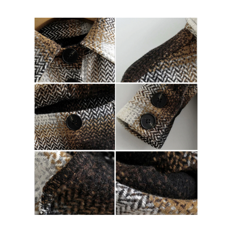 Stilla | Vintage Mid Coat til kvinder - Stilfuld og Afslappet