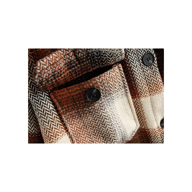 Stilla | Vintage Mid Coat til kvinder - Stilfuld og Afslappet