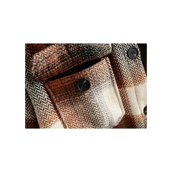 Stilla | Vintage Mid Coat til kvinder - Stilfuld og Afslappet