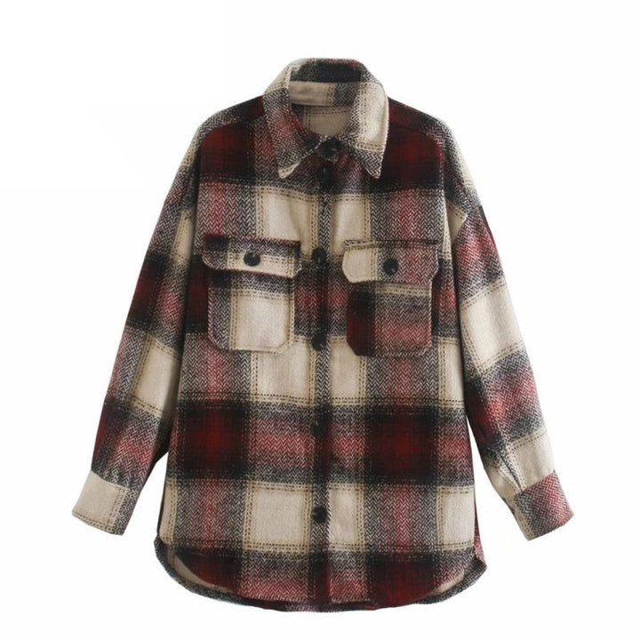 Stilla | Vintage Mid Coat til kvinder - Stilfuld og Afslappet