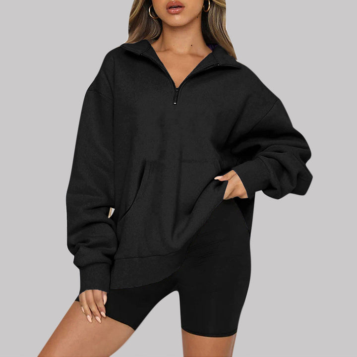 Stilla | Zip-Jumper Læssig Moderne Stil Ideel til vinteren