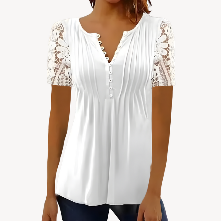 Stilla | Kvinders Blonde Ærme Bluse