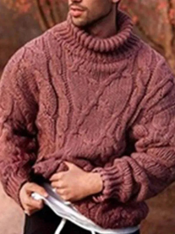 Stilla | Twist Tykk Herre Rullekravepullover