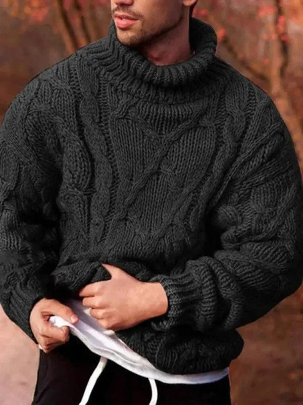 Stilla | Twist Tykk Herre Rullekravepullover