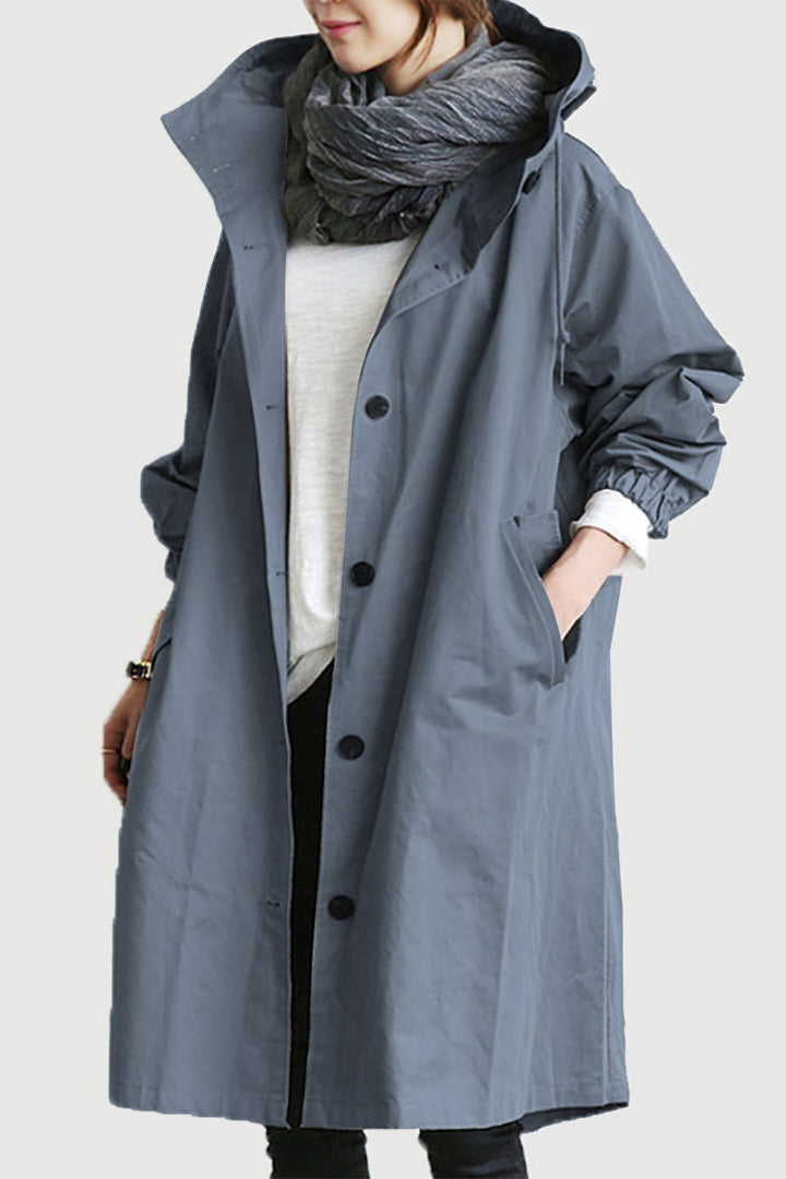 Stilla | Elegant og funktionel vandtæt trenchcoat til kvinder