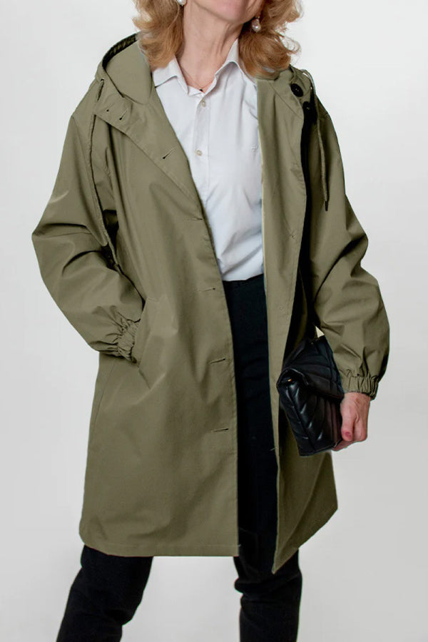 Stilla | Elegant og funktionel vandtæt trenchcoat til kvinder