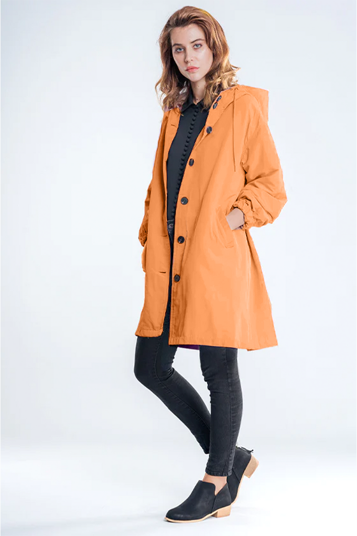 Stilla | Elegant og funktionel vandtæt trenchcoat til kvinder