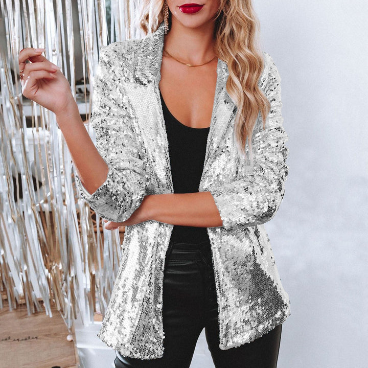 Stilla | Blazer Med Pailletter Heidi