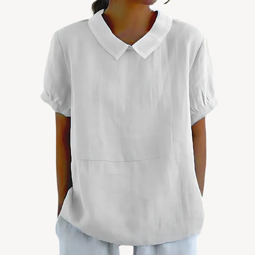 Stilla | Kvinders Krave Linned Mix Bluse
