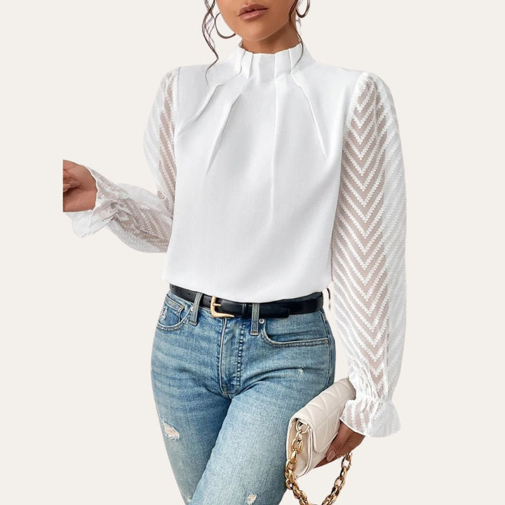 Stilla | Formel Chiffon Top Kvinder