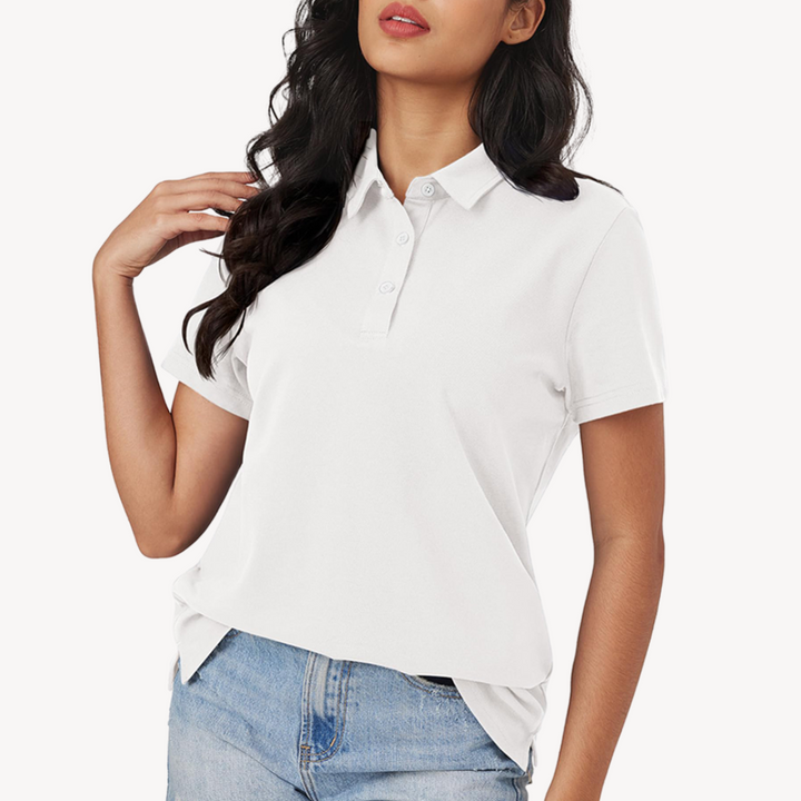Stilla | Kvinders Cotton Polo Shirt