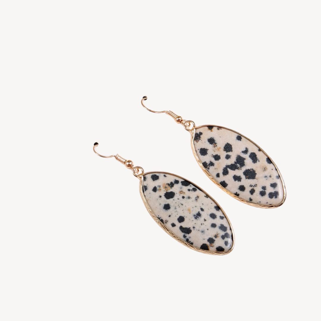 Stilla | Gemstone Drop Øreringe