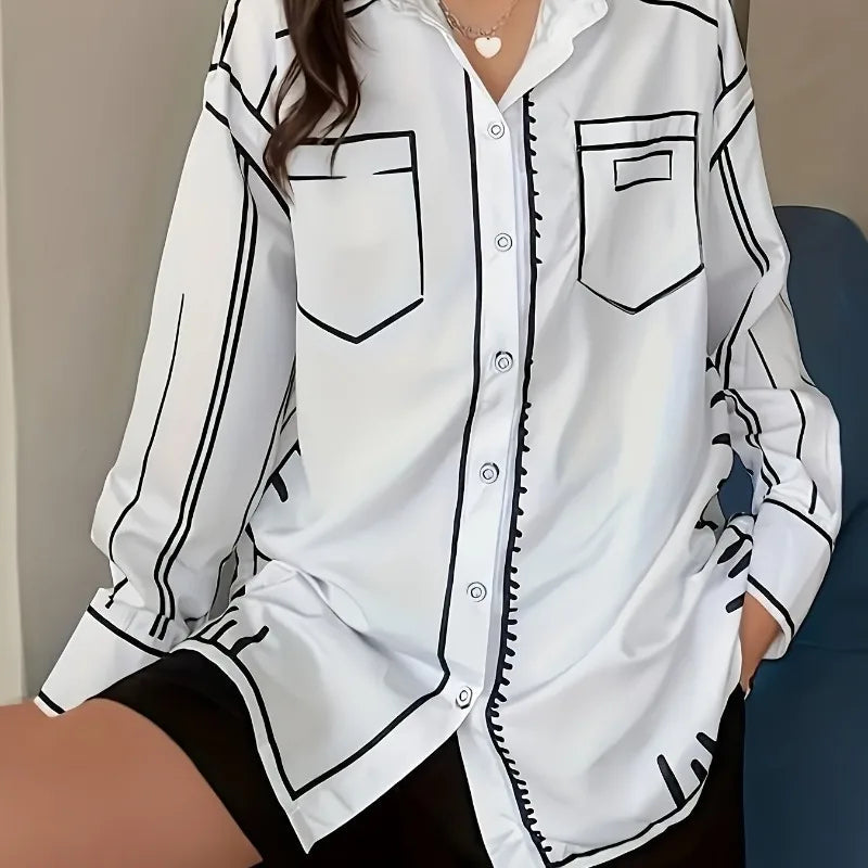 Stilla | Bluse Langærmet Bluse Til Kvinder