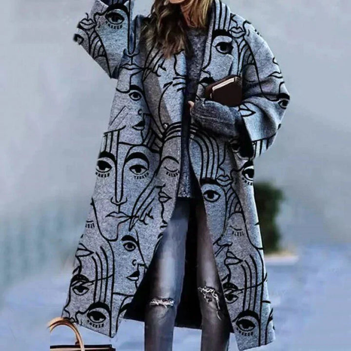 Stilla | Elegant, oversized uldfrakke