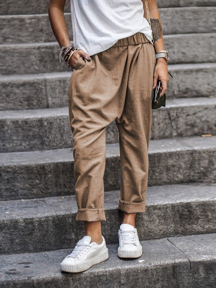 Stilla | Lækre Linnedbukser Look