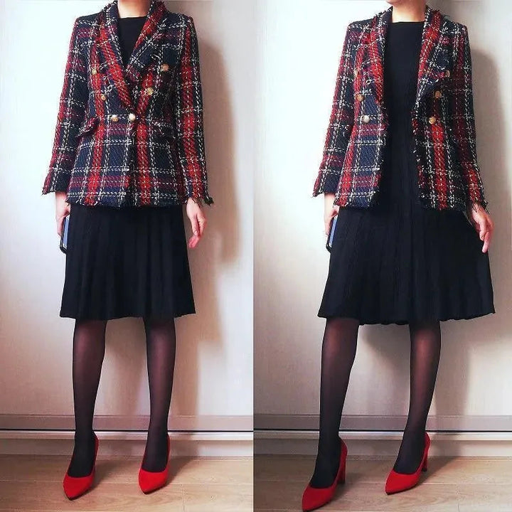 Stilla | Dameternet Tweed-blazer Dame - Casual - Ternet