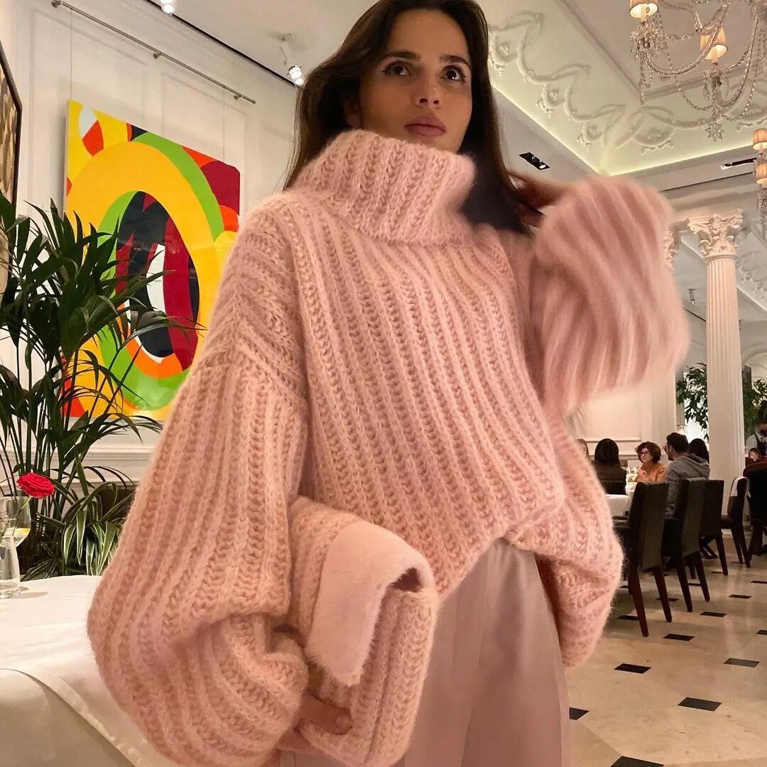 Stilla | Blød, sneklædt sweater