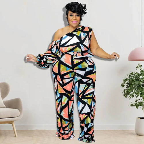 Stilla | Kvinders 2 5xl Fashion Designer Rygfri Jumpsuits (plus Størrelse)