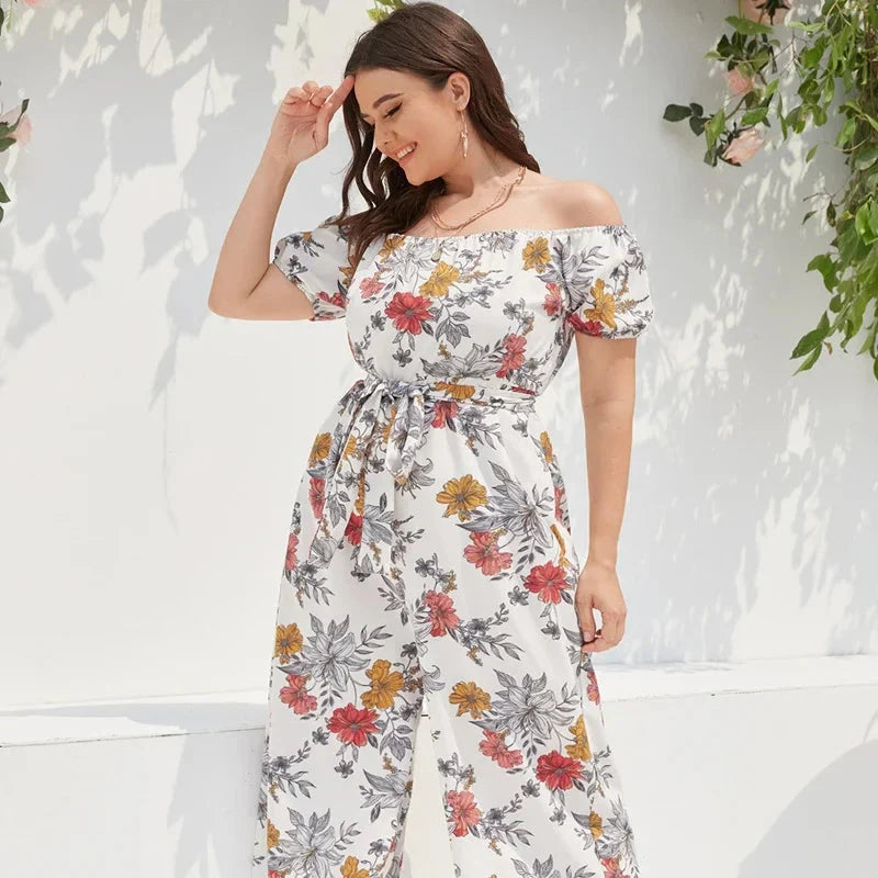 Stilla | Kvinders 2 8xl Rompers Mode Designer Jumpsuits (plus Størrelse)