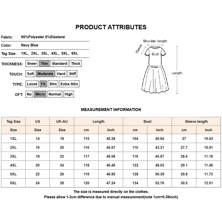 Stilla | Kvinders A-Line Fashion Designer 3 6xl Chiffon Midi Kjoler (plus Størrelse)
