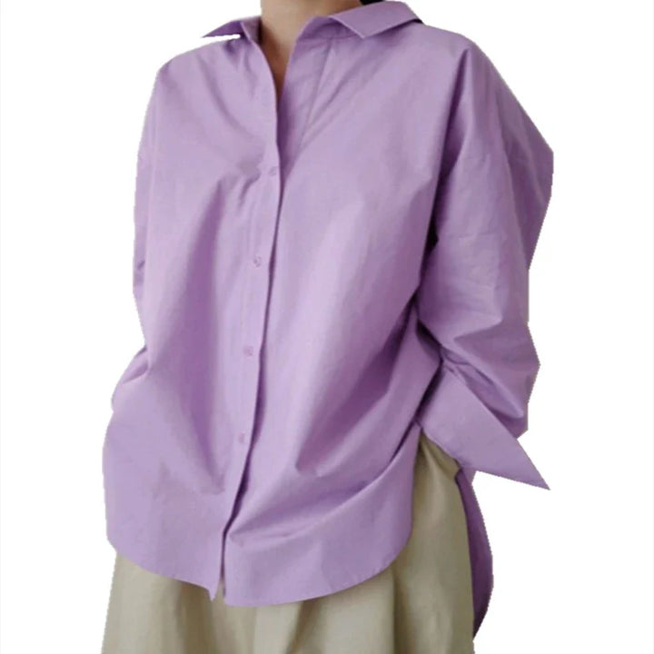 Stilla | Kvinders Asymmetrisk Skjorte Mode Designer 4 8xl Langærmede Toppe (plus Størrelse)