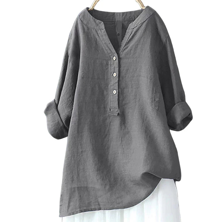 Stilla | Kvinders Bluse Linned Trøje 5xl Mode Designer Langærmede Toppe (plus Størrelse)