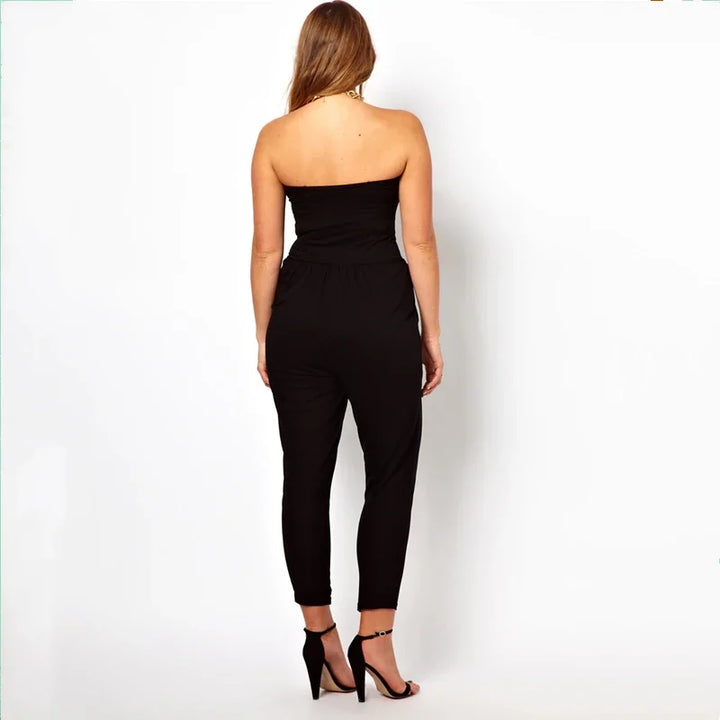 Stilla | Kvinders Bodycon Mode 2 8xl Designer Off Shoulder Jumpsuits (plus Størrelse)