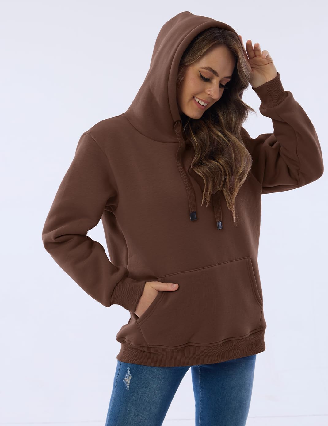 Stilla | Dame Fritid Fleece-foret Hoodie